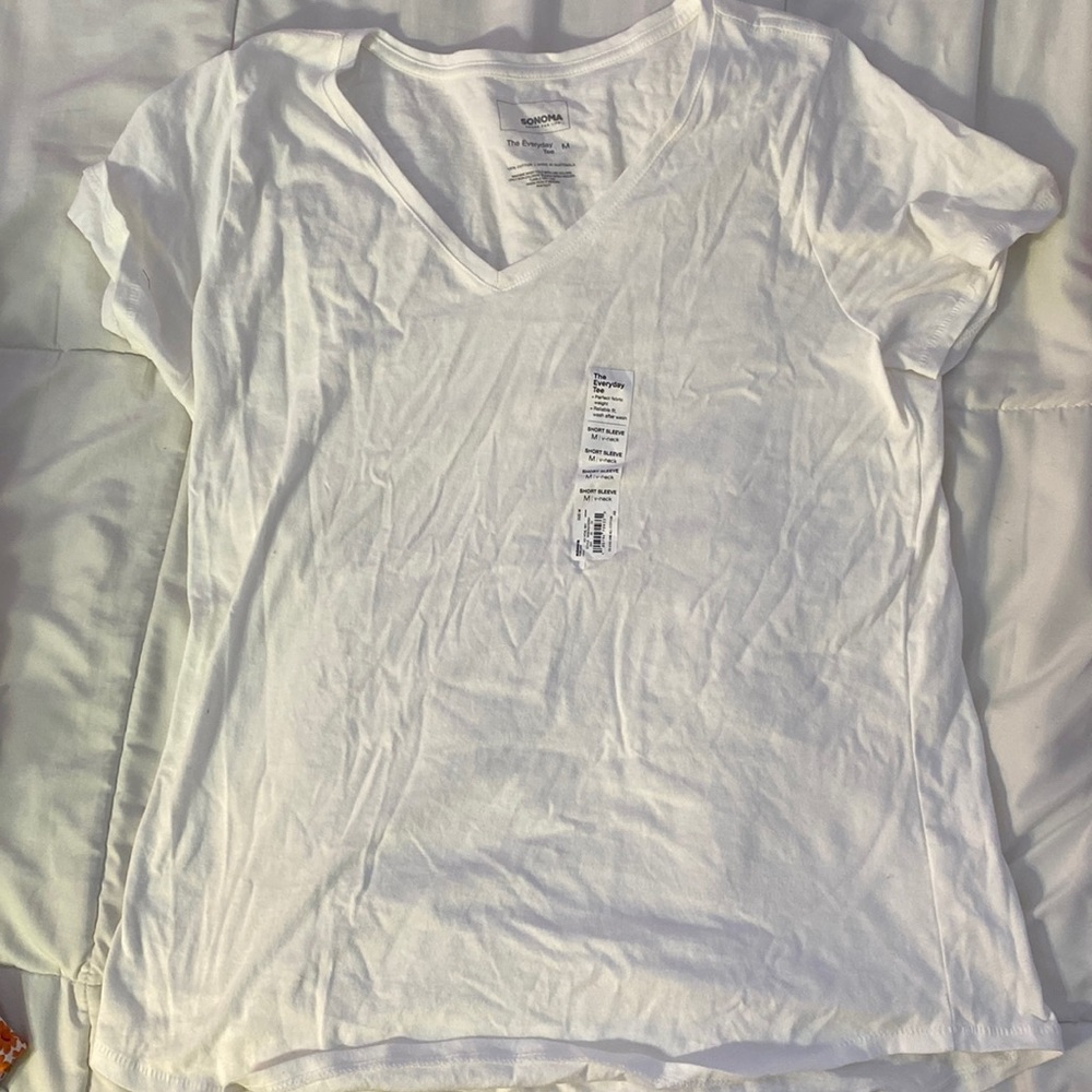 Sonoma Medium White-The Everyday Tee